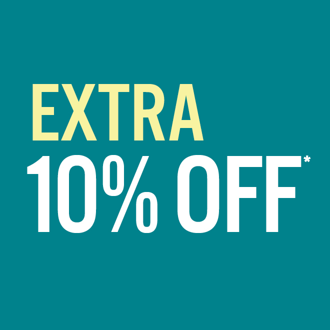 EXTRA 10% OFF