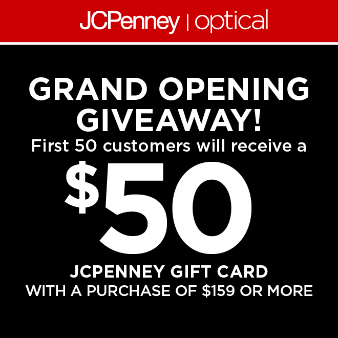 Main Floor Offers & Discounts JCPenney Optical