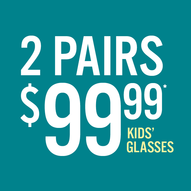 Kids' Glasses Promotion