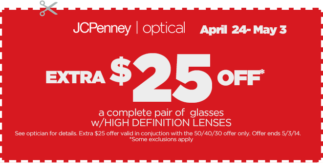 Offers  Discounts - JCPenney Optical