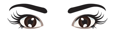 brown eyes