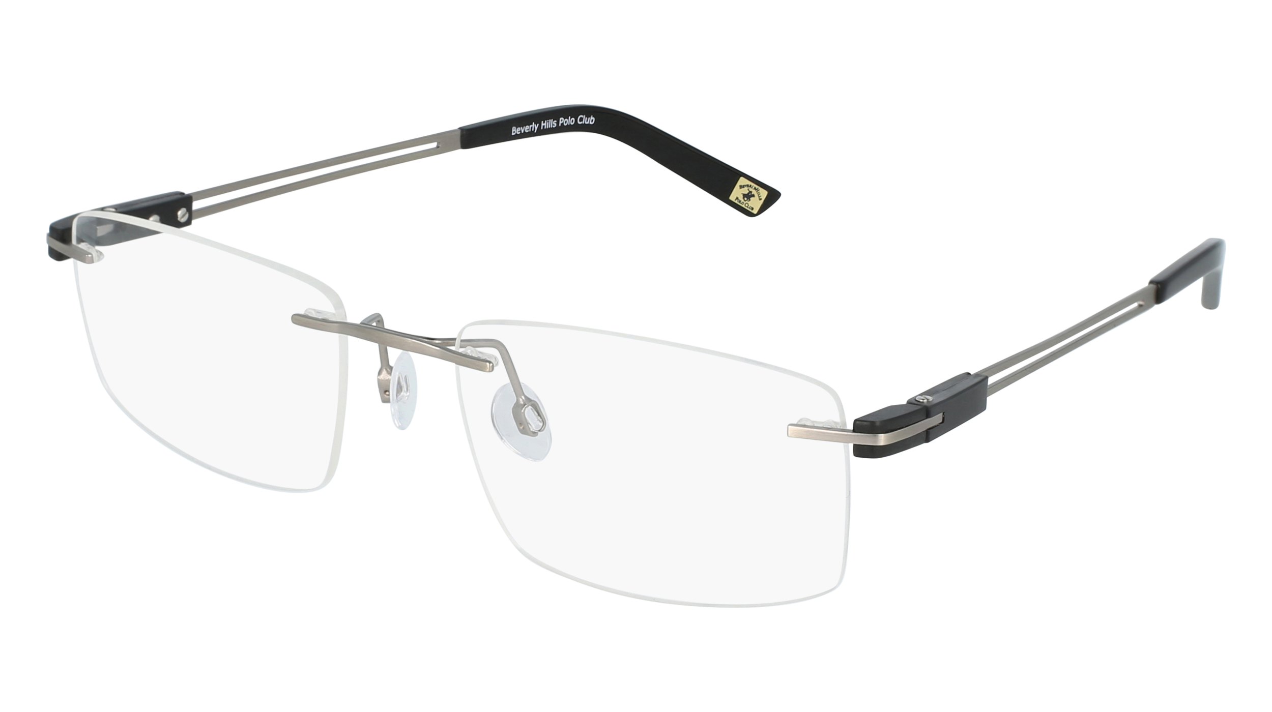 polo rimless eyeglasses