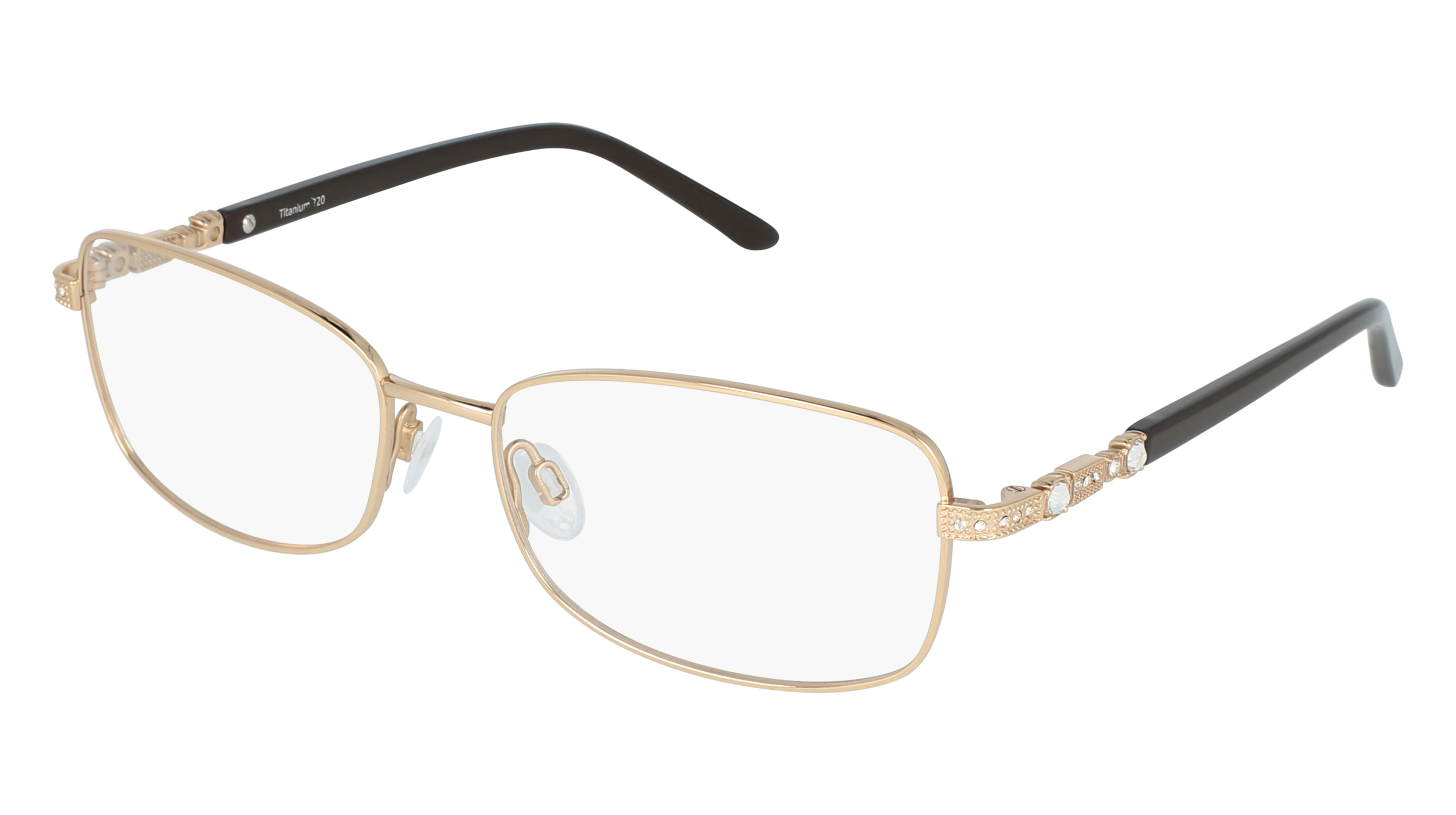 T T 220-08 women's eyeglasses (from the side)