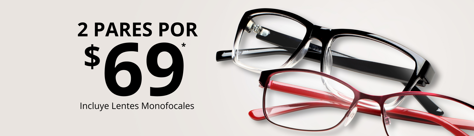 2 Pares por 69 JCPenney Optical